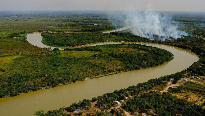 Incêndio em Pantanal mato-grossense foi intencional 1