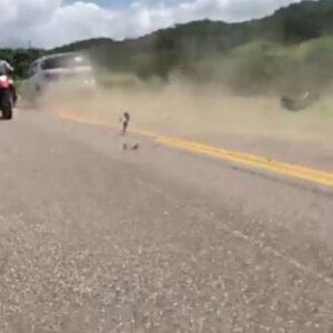 Perícia é feita em motos e caminhonete após acidente que deixou 3 mortos em Água Preta 3