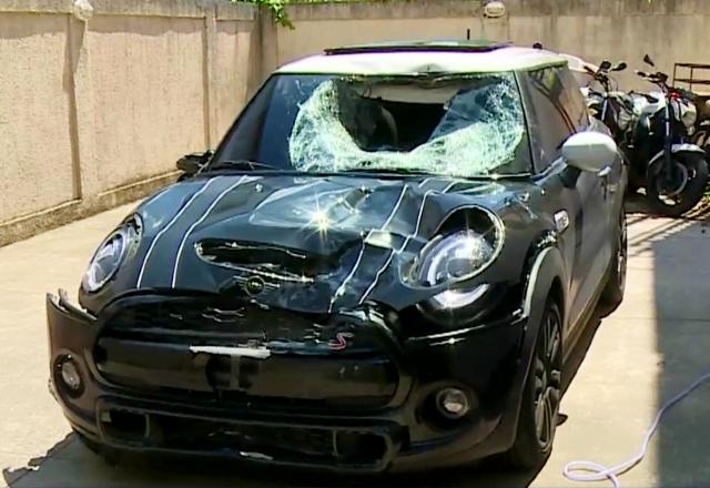 Perícia verificará se carro do jogador Marcinho estava em alta velocidade 1