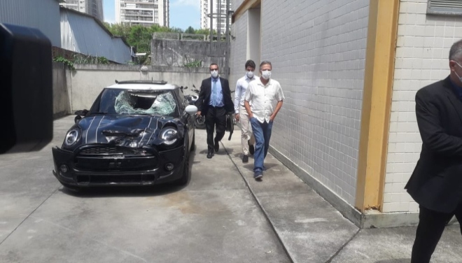 Pericia comprova que carro de jogador Marcinho estava entre 86 e 110 km/h 1